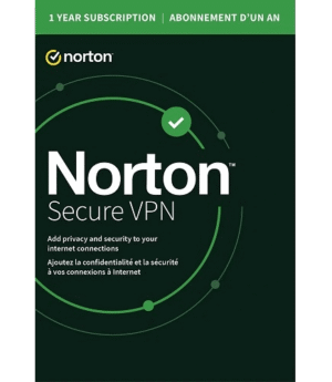 Norton Secure VPN – 1-Year / 5-Device – USA/Canada